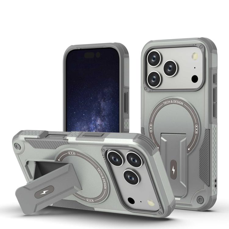 Armor Magsafe Holder PC Hybrid TPU Phone Case