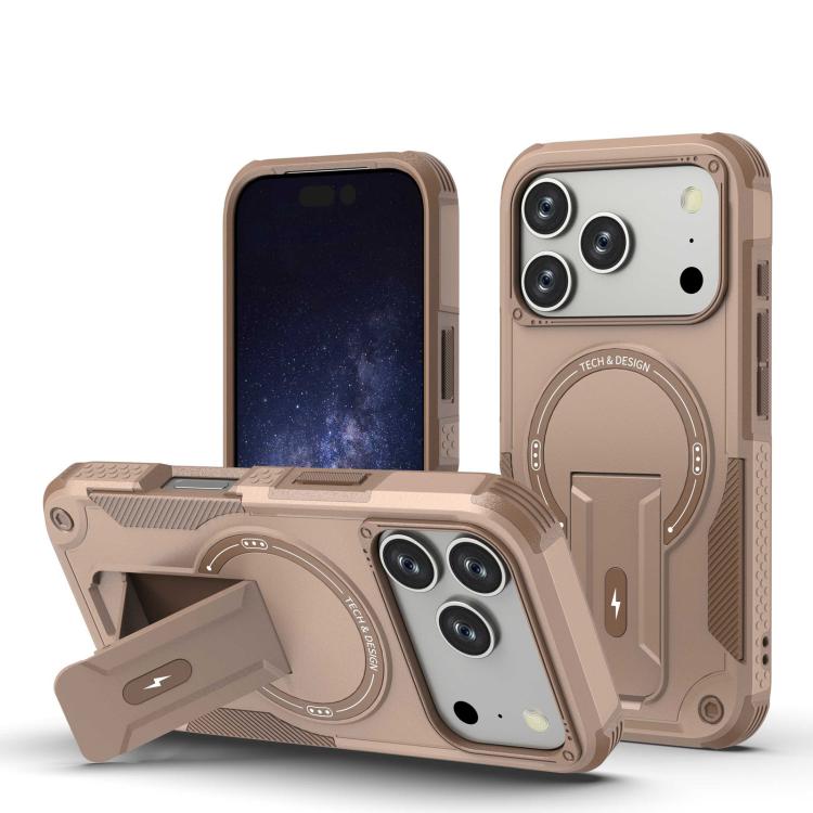 Armor Magsafe Holder PC Hybrid TPU Phone Case