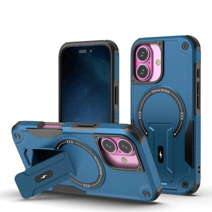 Armor Magsafe Holder PC Hybrid TPU Phone Case