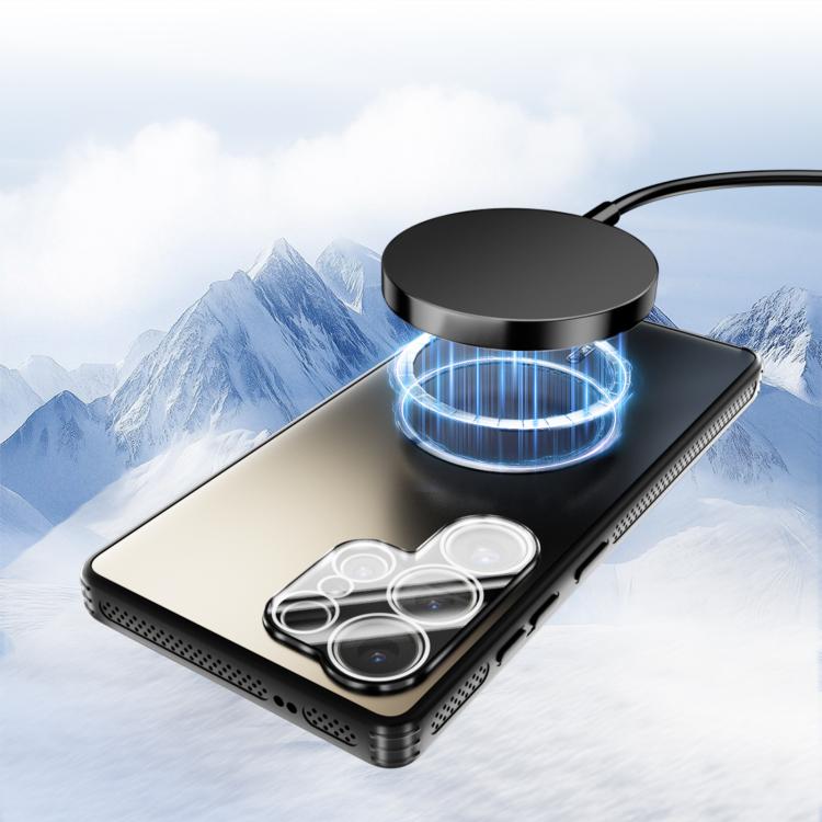 ABEEL Heat Dissipation Frosted MagSafe Phone Case with Lens Film