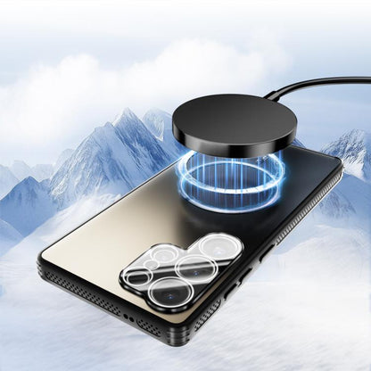 ABEEL Heat Dissipation Frosted MagSafe Phone Case with Lens Film