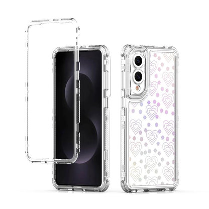 Transparent Acrylic Laser Paper Phone Case
