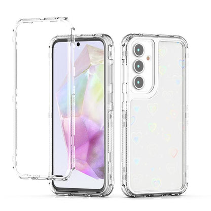 Transparent Acrylic Laser Paper Phone Case