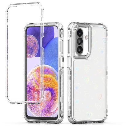 Transparent Acrylic Laser Paper Phone Case
