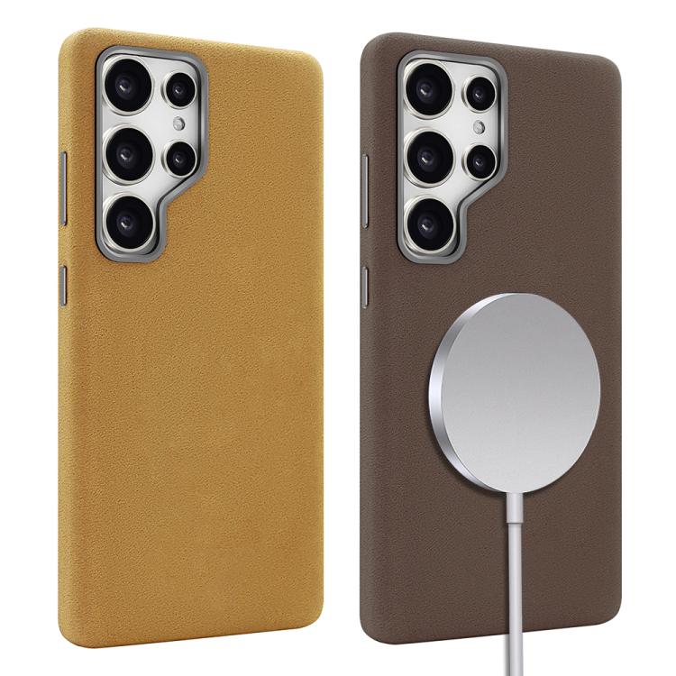 VIETAO Suede MagSafe PU Leather Phone Case