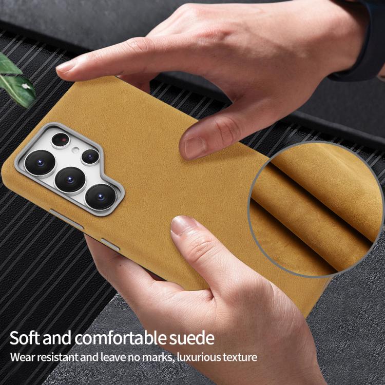 VIETAO Suede MagSafe PU Leather Phone Case