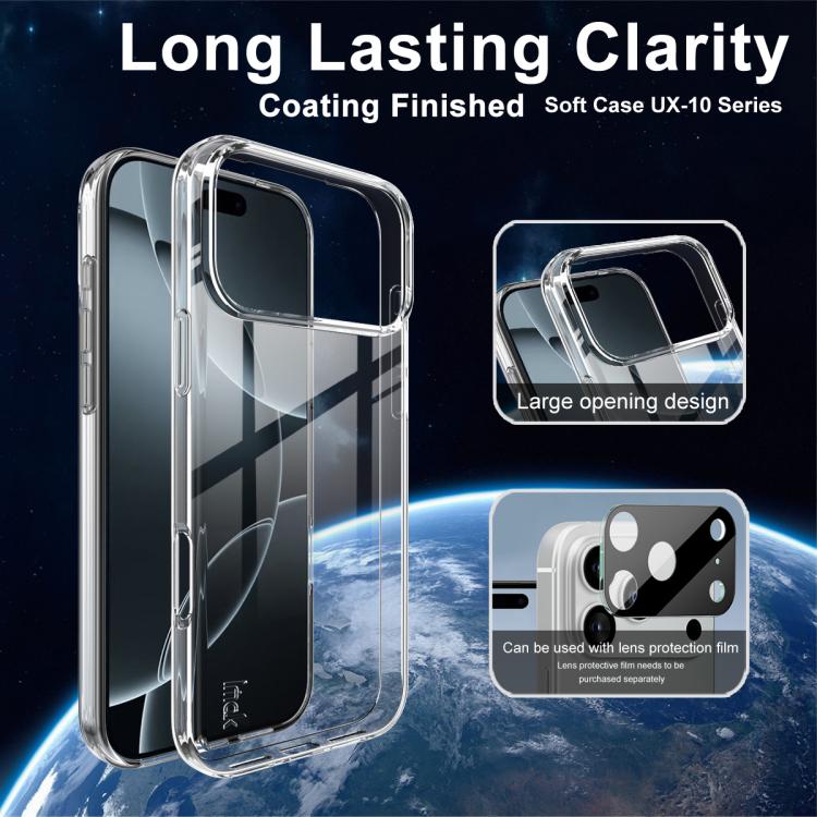 imak UX-10 Series Transparent Shockproof TPU Phone Case