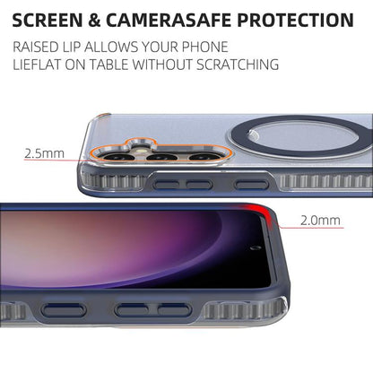 Colorful 2 in 1 MagSafe Ring Holder Phone Case