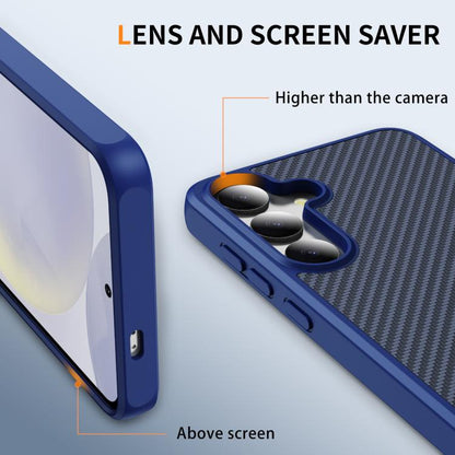 Carbon Fiber Texture Skin-feel MagSafe Phone Case