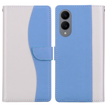 Embossed Two-Color Leather Phone Case