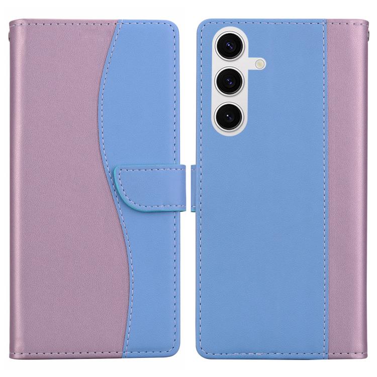 Embossed Two-Color Leather Phone Case