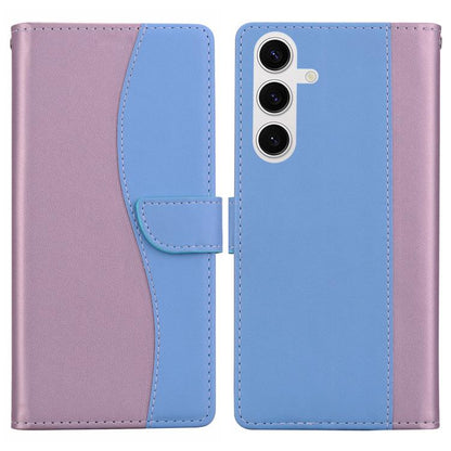 Embossed Two-Color Leather Phone Case