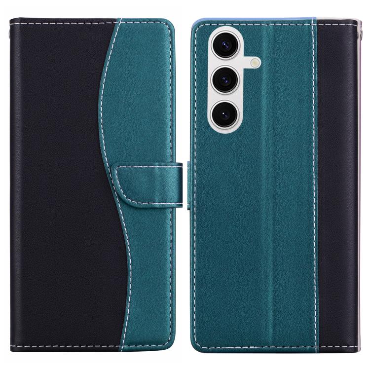 Embossed Two-Color Leather Phone Case