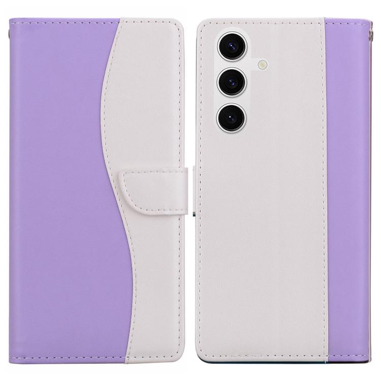Embossed Two-Color Leather Phone Case