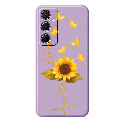 A Series Minimalist TPU Creative Painted Phone Case