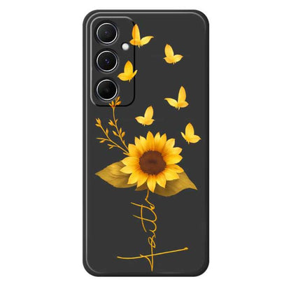 A Series Minimalist TPU Creative Painted Phone Case