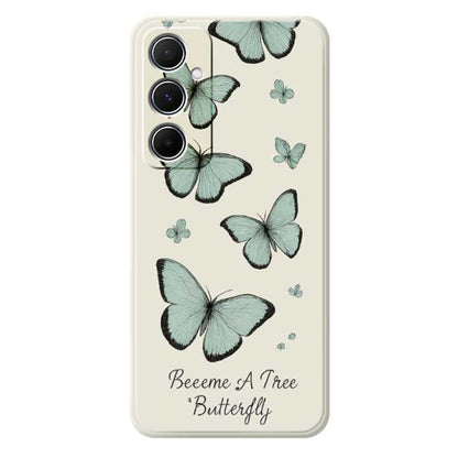 A Series Minimalist TPU Creative Painted Phone Case