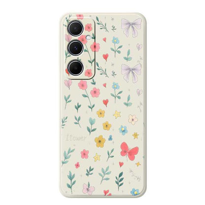A Series Minimalist TPU Creative Painted Phone Case