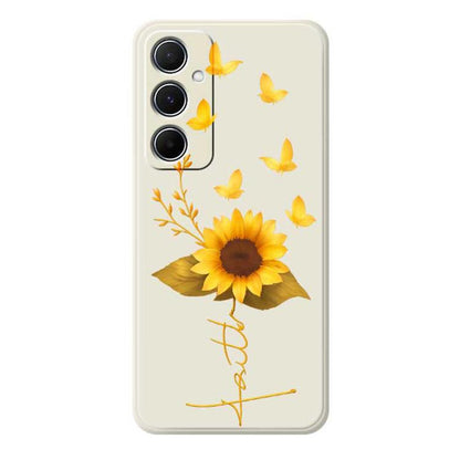 A Series Minimalist TPU Creative Painted Phone Case