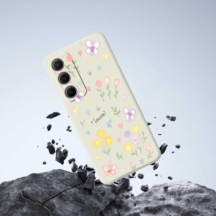 B Series Minimalist TPU Creative Painted Phone Case