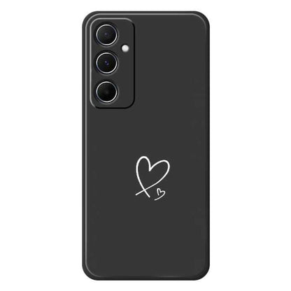 D Series Minimalist TPU Creative Painted Phone Case