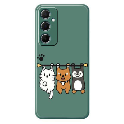 E Series Minimalist TPU Creative Painted Phone Case