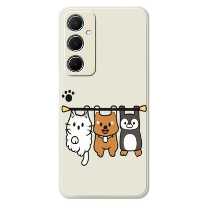 E Series Minimalist TPU Creative Painted Phone Case