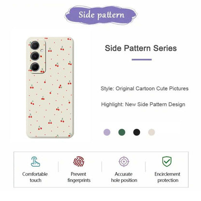 F Series Minimalist TPU Creative Painted Phone Case