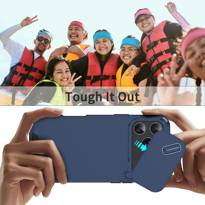 Sliding Camshield TPU + PC Phone Case