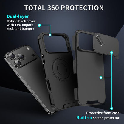 Sliding Camshield TPU + PC Phone Case
