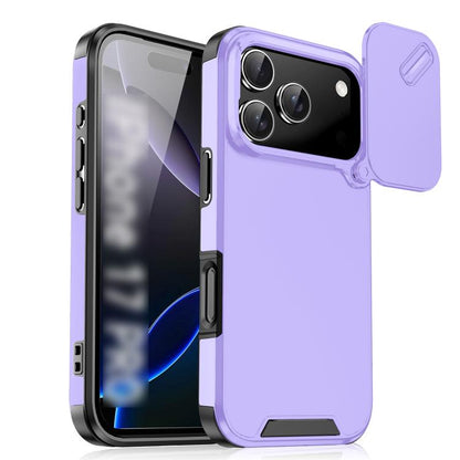 Sliding Camshield TPU + PC Phone Case