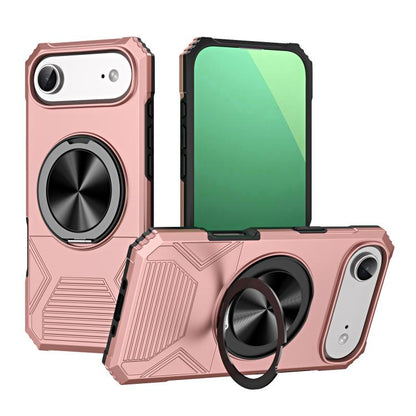 Alloy Rotating Holder MagSafe Shockproof Phone Case