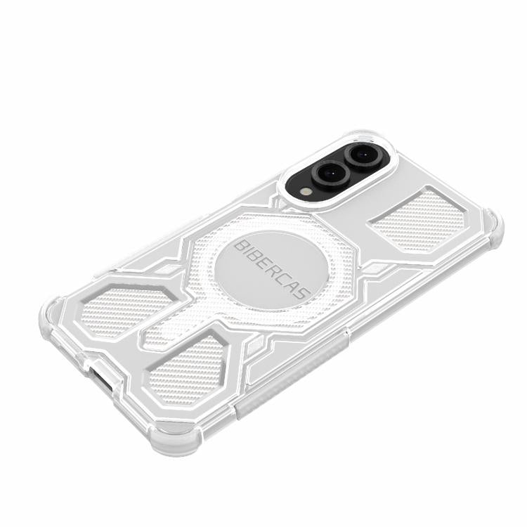 BIBERCAS Transparent Color Series MagSafe Air Bag Shockproof Phone Case