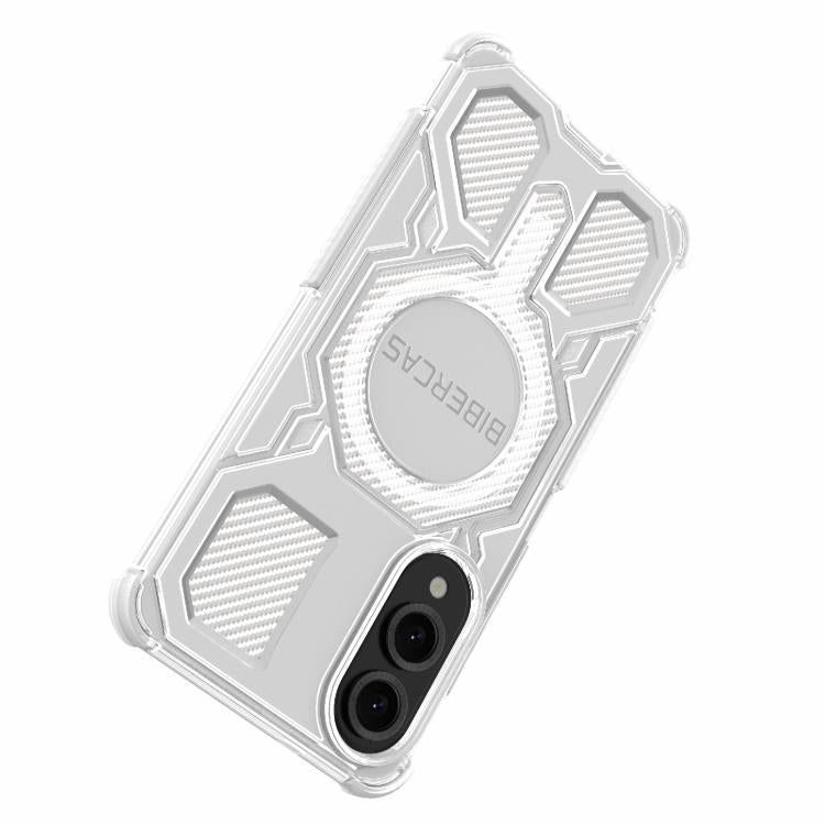 BIBERCAS Transparent Color Series MagSafe Air Bag Shockproof Phone Case