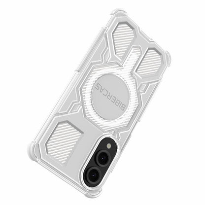 BIBERCAS Transparent Color Series MagSafe Air Bag Shockproof Phone Case