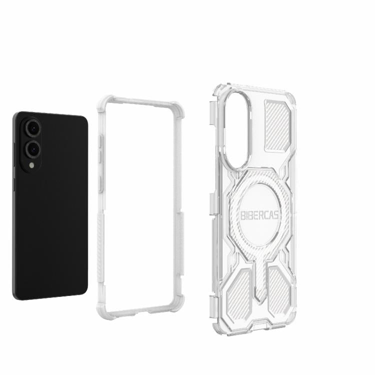 BIBERCAS Transparent Color Series MagSafe Air Bag Shockproof Phone Case