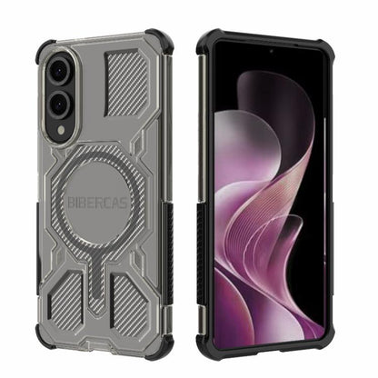 BIBERCAS Transparent Color Series MagSafe Air Bag Shockproof Phone Case