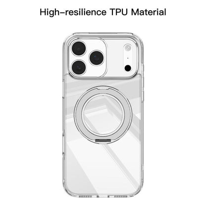 Mutural Ice Amber Series MagSafe Holder TPU Phone Case