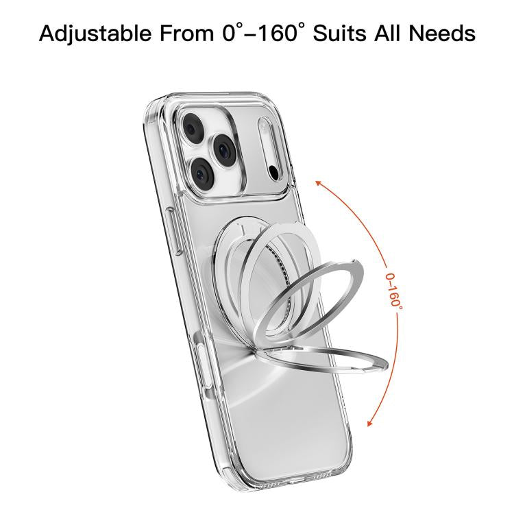 Mutural Ice Amber Series MagSafe Holder TPU Phone Case