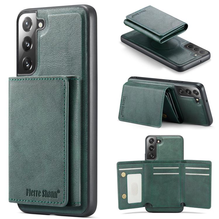 Fierre Shann 2 in 1 Holder RFID Card Slot Wallet MagSafe Phone Case