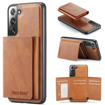 Fierre Shann 2 in 1 Holder RFID Card Slot Wallet MagSafe Phone Case