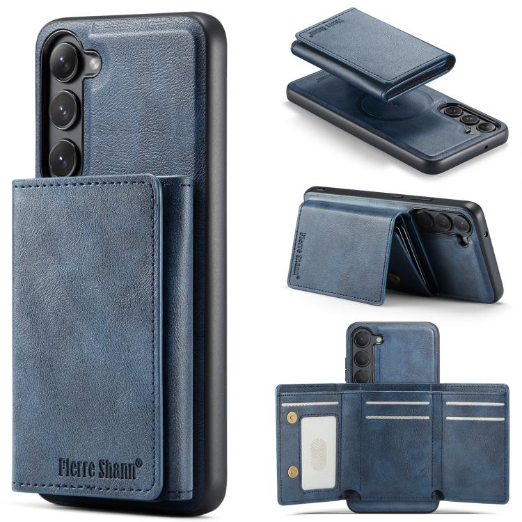 Fierre Shann 2 in 1 Holder RFID Card Slot Wallet MagSafe Phone Case