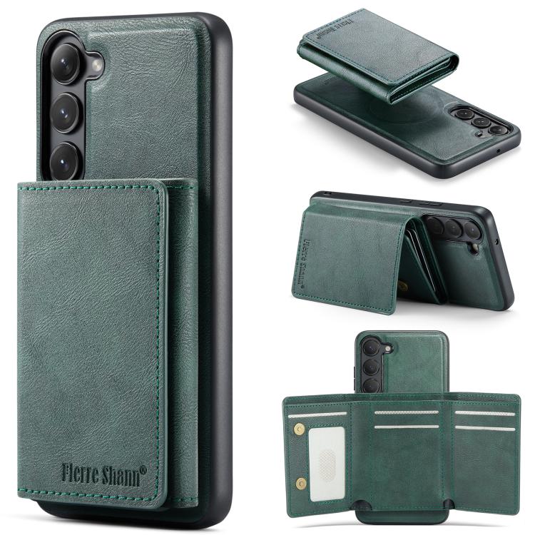 Fierre Shann 2 in 1 Holder RFID Card Slot Wallet MagSafe Phone Case