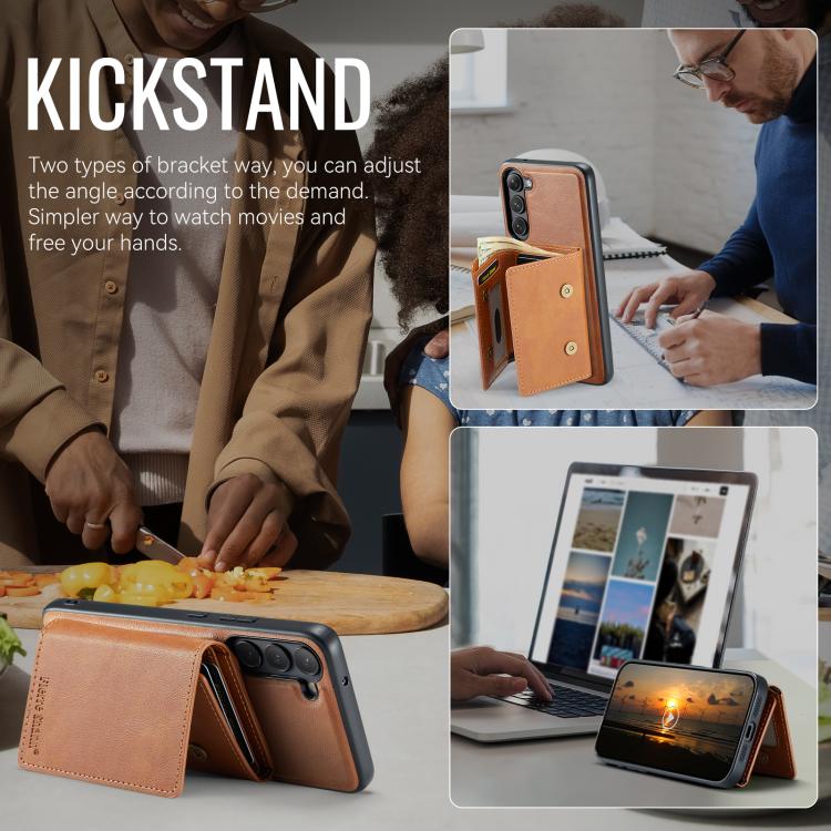 Fierre Shann 2 in 1 Holder RFID Card Slot Wallet MagSafe Phone Case