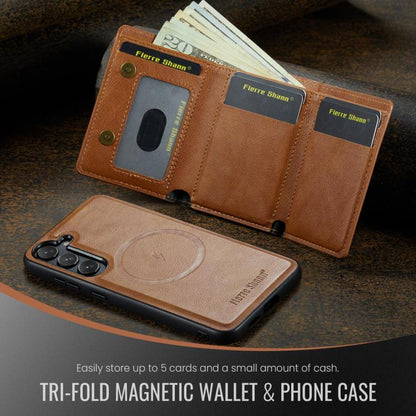 Fierre Shann 2 in 1 Holder RFID Card Slot Wallet MagSafe Phone Case