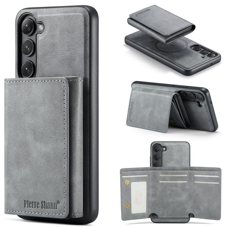 Fierre Shann 2 in 1 Holder RFID Card Slot Wallet MagSafe Phone Case