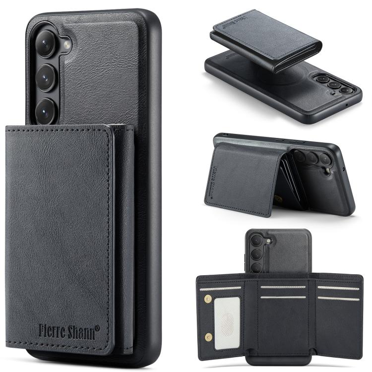 Fierre Shann 2 in 1 Holder RFID Card Slot Wallet MagSafe Phone Case