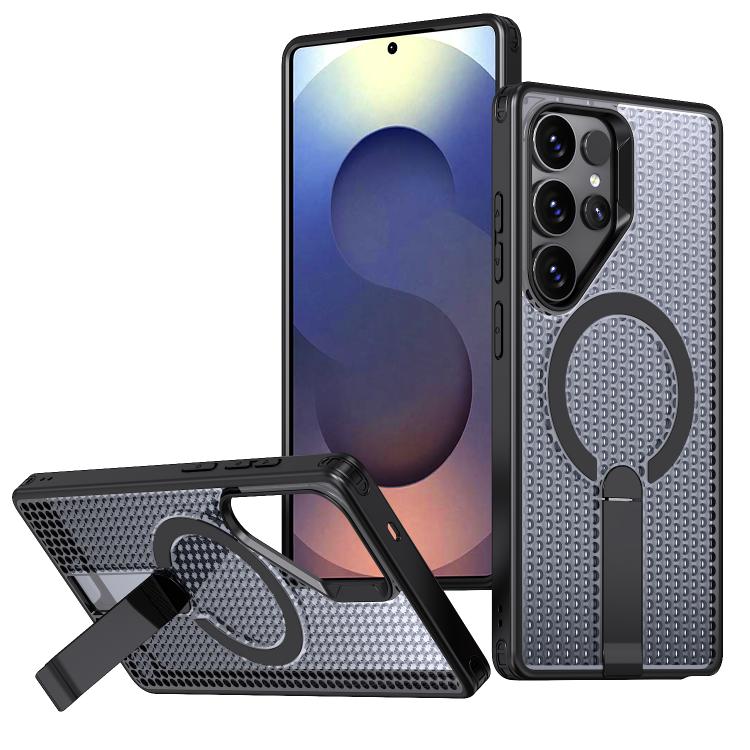 kalebol Honeycomb Cooling MagSafe Holder Phone Case