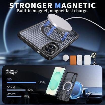 kalebol Honeycomb Cooling MagSafe Holder Phone Case