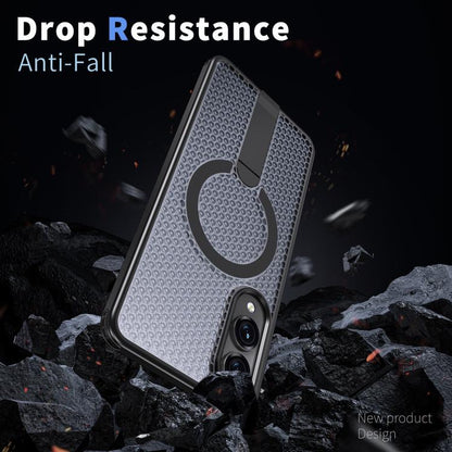 kalebol Honeycomb Cooling MagSafe Holder Phone Case